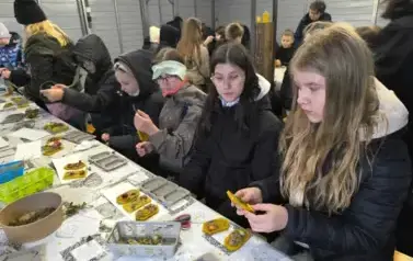 W Skansenie Pszczelarskim, Karczowiska G&oacute;rne, 28.10.2025 r.