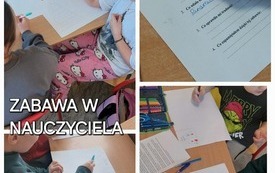 kl. 3c Uczę się uczyć się Zabawa w nauczyciela