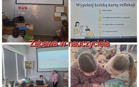 kl. 3b Uczę się uczyć się Zabawa w nauczyciela