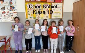 6.03.2026 r. Dzień Kobiet, klasa 1D
