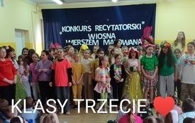 20.03.2026 r. 1 Dzień Wiosny,klasy trzecie