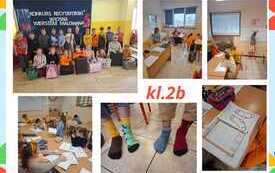 20.03.2026 Dzień bez Plecaka, 1Dzień Wiosny,klasa 2B