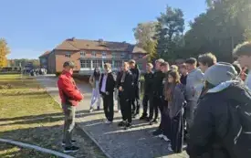 Wycieczka klas &oacute;smych do obozu Stutthow, 21.10.2025 r.