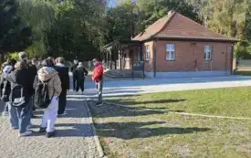 Wycieczka klas &oacute;smych do obozu Stutthow, 21.10.2025 r.