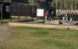 Wycieczka klas &oacute;smych do obozu Stutthow, 21.10.2025 r.
