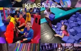 Integracyjna wycieczka klas pierwszych do MaxFun w Olsztynie, klasa 1a