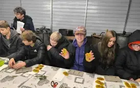 W Skansenie Pszczelarskim, Karczowiska G&oacute;rne, 28.10.2025 r.