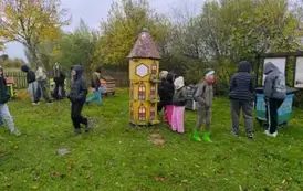 W Skansenie Pszczelarskim, Karczowiska G&oacute;rne, 28.10.2025 r.