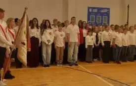 Szkoła do hymnu, Pasłęk 7 listopada 2025 r.