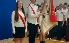 Szkoła do hymnu, Pasłęk 7 listopada 2025 r.