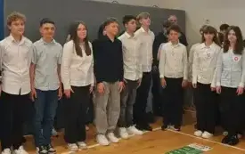Szkoła do hymnu, Pasłęk 7 listopada 2025 r.