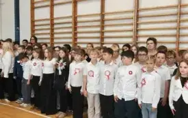 Szkoła do hymnu, Pasłęk 7 listopada 2025 r.