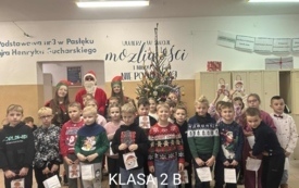 klasa 2B,8.12.2025 , Mikołajki
