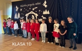 Kolędowanie,19.12.2025r.,klasa 1D