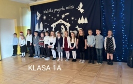 Kolędowanie,19.12.2025 r. ,klasa 1A