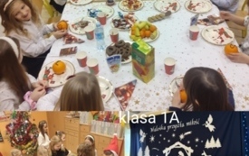 Klasowa Wigilia,19.12.2025 r.,klasa 1A