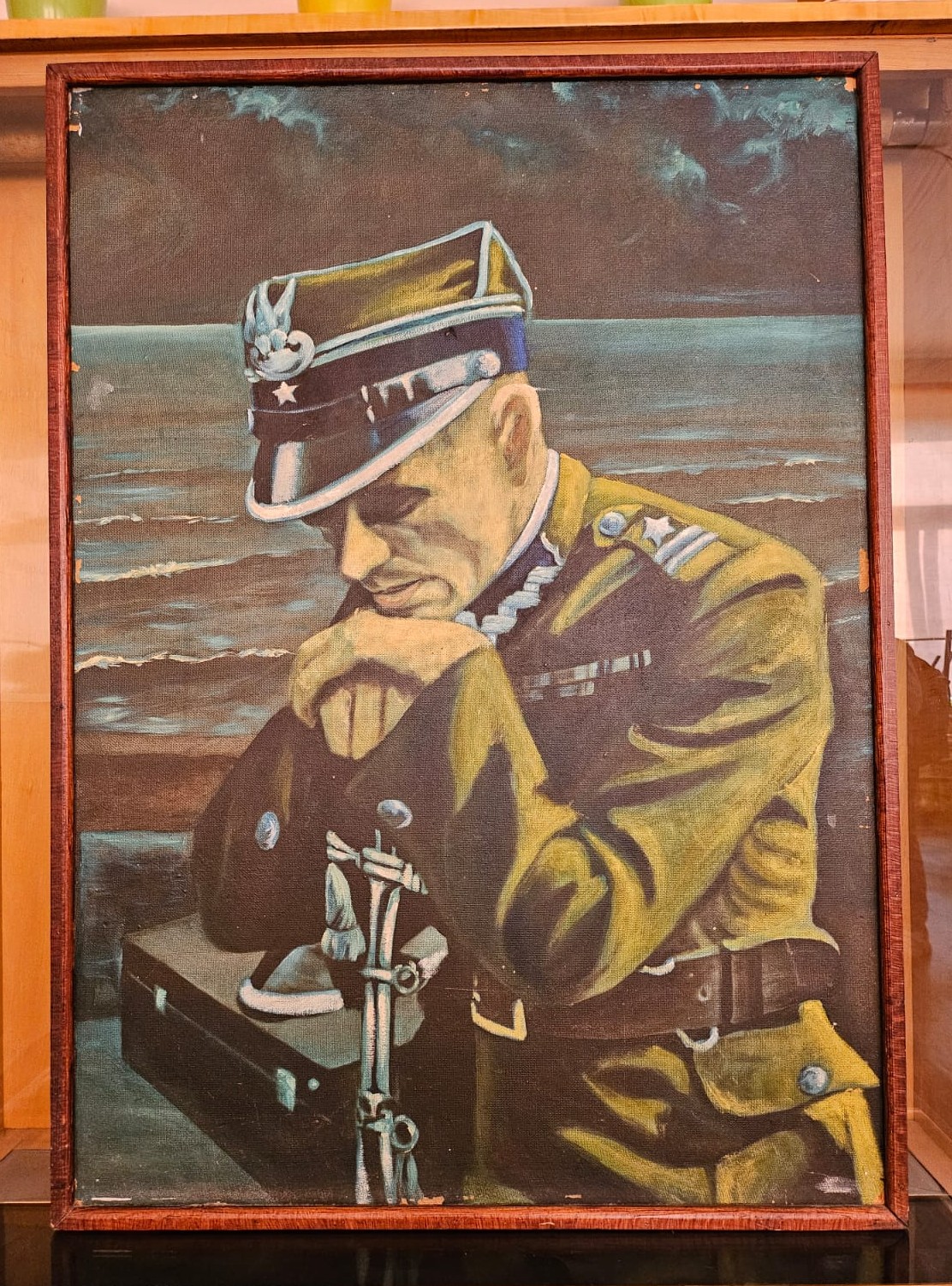 Portret mjra Henryka Sucharskiego wykonany przez Edwarda Żurowskiego Portret mjra Henryka Sucharskiego wykonany przez Edwarda Żurowskiego