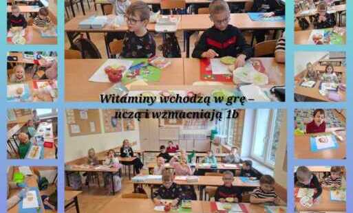 Zdrowo jemy – listopadowe warsztaty kulinarne w klasie 1b