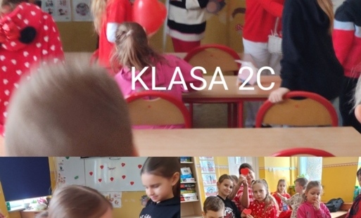 Walentynki w klasach 1–3