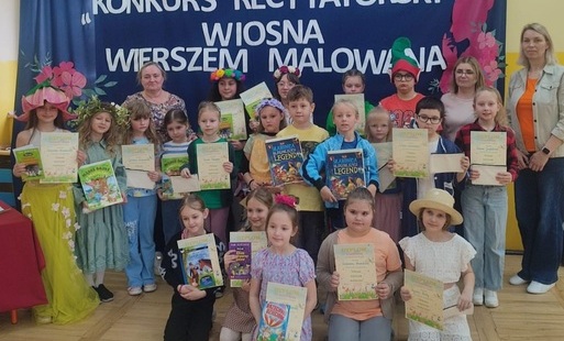 Konkurs recytatorski „Wiosna wierszem malowana”