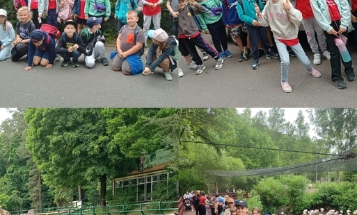 Wycieczka klas 1A i 1B do Zoo w Oliwie