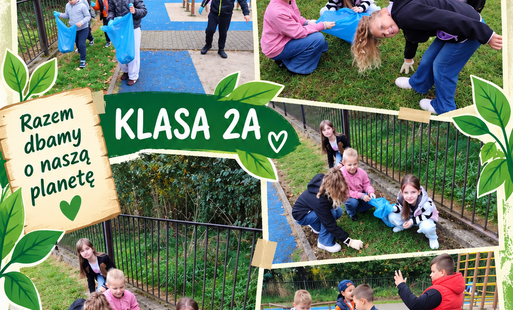 Sprzątanie Świata w klasach 1–3