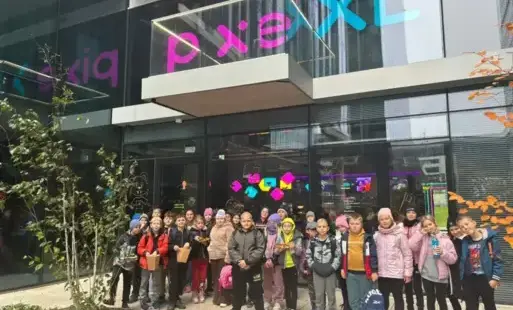 GRUPOWE PIXELXL, GDAŃSK, 30.10.2025, UCZNIOWIE KLAS 3a i 3c