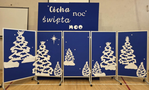 Dekoracja jasełek, Pasłęk 19 grudnia 2025 r.