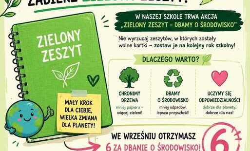 Zdjęcie do Zielony zeszyt