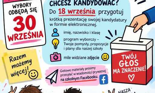 Plakat wyborów do SU, wrzesień 2026